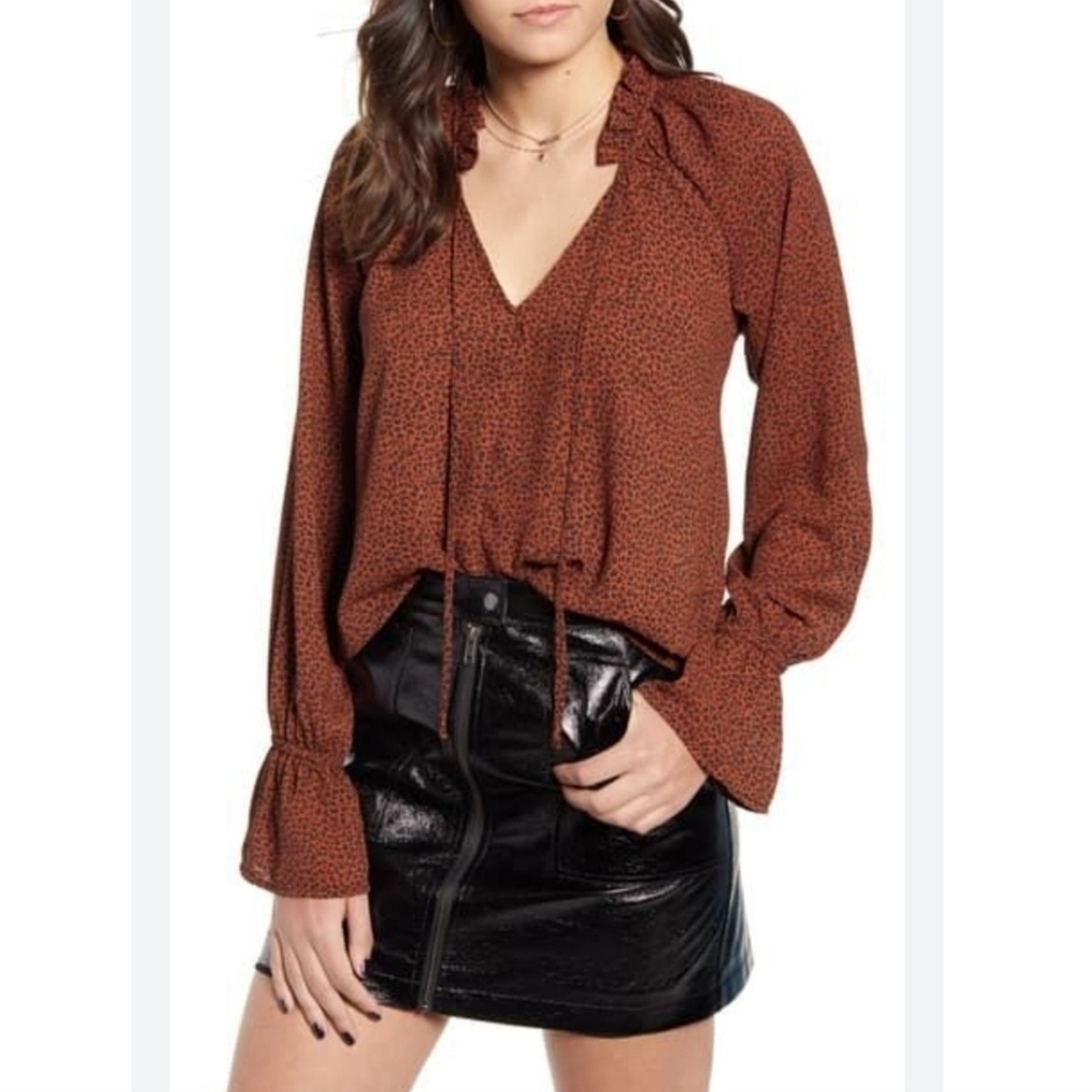 MINKPINK Wild Cut Blouse